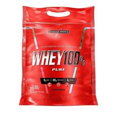 Imagem de Whey 100% Pure 900g Pouch Integralmedica - Morango