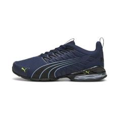 Imagem de PUMA Tênis masculino Voltaic Evo, Club Navy-puma preto elétrico limão, 42