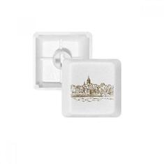 Imagem de Kit de atualização para jogos com teclado mecânico PBT Turkey River Landmark Sketch