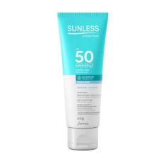 Imagem de Protetor Solar Facial Fps 50 Uva + Uvb Toque Seco 60G Sunless