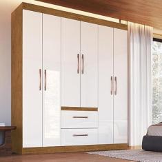 Imagem de Guarda Roupa Casal 6 Portas 2 Gavetas Santiago Doripel