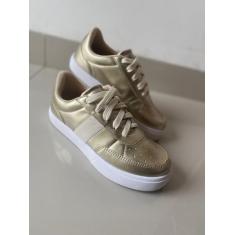 Imagem de Tênis feminino lagle - dourado
