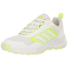 Imagem de adidas Tênis de golfe feminino Zoysia Spikeless, Calçado branco/limão lúcido, 38