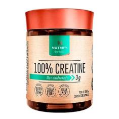 Imagem de Creatine 100% Creatina Monohidratada Nutrify 120 Cápsulas