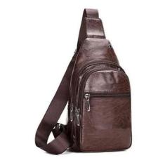 Imagem de Bolsa Pochete Masculina Tiracolo Transversal De material sintético - B