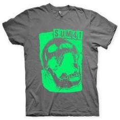 Imagem de Camiseta Sum 41 Chumbo e Verde em Silk 100% Algodão