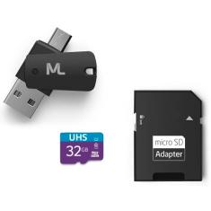 Imagem de Cartão de Memória Micro SDHC com Adaptador Multilaser 32 GB MC151