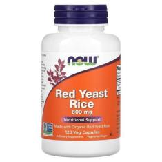 Imagem de Red Yeast Rice, Now Foods, 120 Cáps De 600Mg