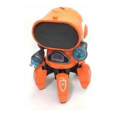 Imagem de Boneco Eletrônico Robô Genext Com Luz E Som Brinquedo Pilha - Toys