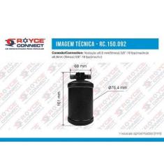 Imagem de FILTRO SECADOR CATERPILLAR KAMAR DRS400 3 / 8X3 / 8 ORING R134A