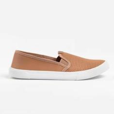 Imagem de Tênis Moleca Slip On Napa Feminino Bege