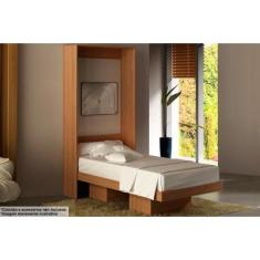 Imagem de Cama Solteiro Multifuncional Articulada Dobrável CM8015 Amêndoa - Tecn