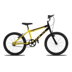 Imagem de Bicicleta Infantil Passeio Aro 20 KOG Freio V-Brake Cor:Amarelo Degrade+Preto