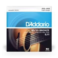 Imagem de Encordoamento Violão Aço Daddario Ej11 012