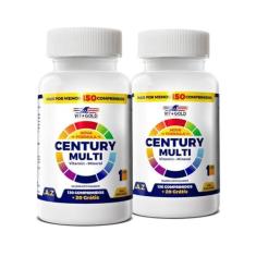 Imagem de Multivitamínico Century Multi Vitgold Kit 2x130 + 20 comp.