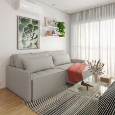 Imagem de Sofá em Linho 200cm Boss Cru