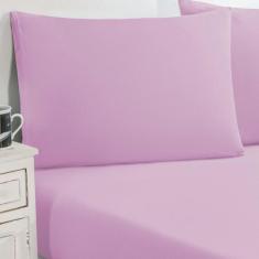 Imagem de Jogo De Cama Malha Lençol 100% Algodão Gran Moratta 3 Peças King - Ros