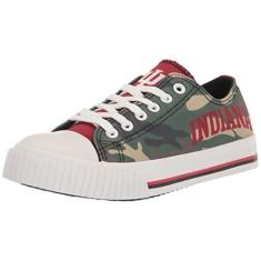 Imagem de FOCO Tênis feminino NCAA Camo cano baixo lona tênis