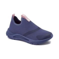 Imagem de Tênis Infantil Klin New Sport Chumbo e Rosa Claro 480.049-Feminino