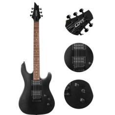 Imagem de Guitarra Cort Superstrato Kx100 Bkm Black Metallic