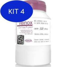 Imagem de Kit 4 Veinox Extra Pump (120 Cápsulas) - Power Supplements