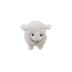 Imagem de Ovelha Branca Com Laço 22cm Pelúcia - Fofy Toys