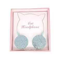 Imagem de FONE DE OUVIDO ARCO DE GATINHO C/MIC C/FIO YLFS-22 VERDE