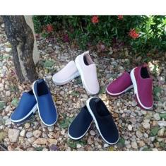 Imagem de Tenis Feminino Tenis Meia Sneakers Slip-On Shoes Calçe Facil - Annabê