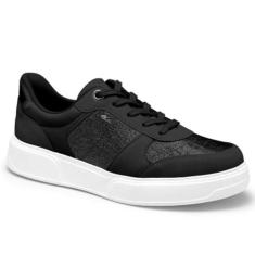 Imagem de Tênis Casual Feminino Coniglio Preto Dakota G9452-0010