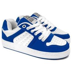 Imagem de Tênis Qix Retrô 80S Mg Branco Azul