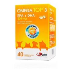 Imagem de Suplemento Omegatop 3 500Mg 40 Caps - Agener Uniao