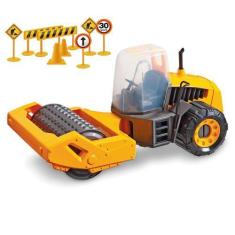 Imagem de Brinquedo Trator Compactador Construction Machine Gigante - Usual Brin