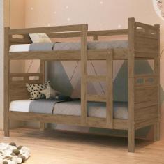 Imagem de Beliche Barreto Duas Camas Solteiro  - Fênix