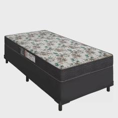 Imagem de Cama Box Solteiro + Colchão Portobel Veneza D33 57x88x188