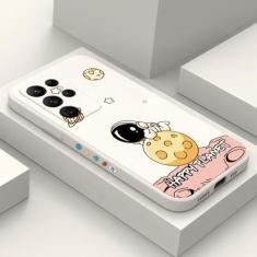 Imagem de Bonito dos desenhos animados espaço astronauta caso de telefone para samsung a54 casos galaxy a14 a34 a13 a33 a53 a32 a52 s23 ultra s22 plus s21 fe capa, 8, para a14