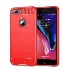 Imagem de Capas para iPhone 8 Plus.Caso básico,Botão de pressão flexível / 360 ° Proteção completa,Anti-fingerpirnts