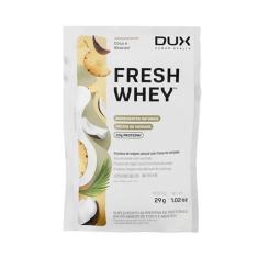 Imagem de Fresh Whey Protein - Abacaxi e Coco Sachê 29g - 20g de Proteínas por Porção - Suplementos Naturais, Suplementação Treino Academia, Ganho Muscular Hipertrofia - DUX HUMAN HEALTH