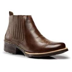 Imagem de Bota Coutry Texana Capelli Boots Couro com Solado em Borracha Masculina
