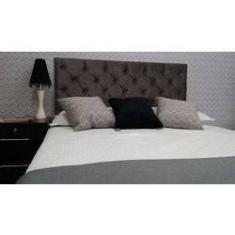 Imagem de Cabeceira Cama Box Capitone Suede Am  King 195x120 Rbl