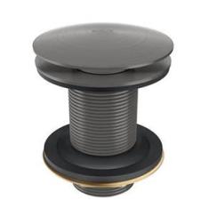 Imagem de Válvula de Saída D`Água Click-Clack 7/8&quot; Grafite Escuro 00922470