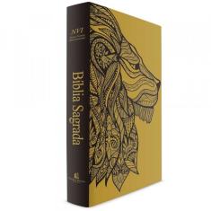 Imagem de Bíblia Leão Dourado - Capa Dura Luxo - Nova Versão Internacional - 736532134035