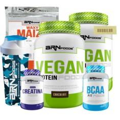Imagem de Kit Vegano: 2X Vegan Protein 500G + Waxy Maize 800G + Bcaa 100G + Prem