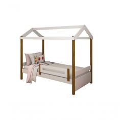 Imagem de Cama Solteiro Eliz - Branca