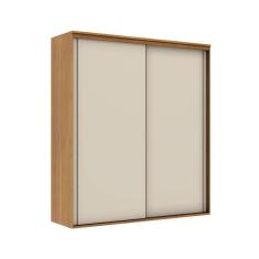 Imagem de Guarda-Roupa Casal Inovatto 100% MDF 2 PT 6 GV Freijó e Off White