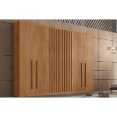 Imagem de Guarda Roupa Casal 6 Portas e 6 Gavetas Riviera Naturale - Rufato