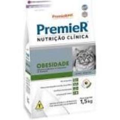 Imagem de Ração Premier Nutrição Clínica Obesidade Gatos Adultos 1,5Kg