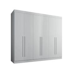 Imagem de Guarda Roupa Casal 6 Portas 6 Gavetas - Diamante-Branco - Leifer Móveis