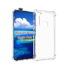 Imagem de Capa Antichoque Transparente Anti Impacto Compatível Moto One Fusion Plus Bordas Reforçadas