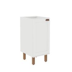 Imagem de Balcão Para Cozinha Modulada 40cm Com 1 Porta Provençal Mdf - Genialfl