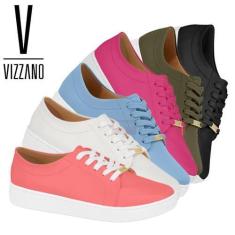 Imagem de Tenis Vizzano Original Conforto Sapatenis Casual Original, 38, Branco